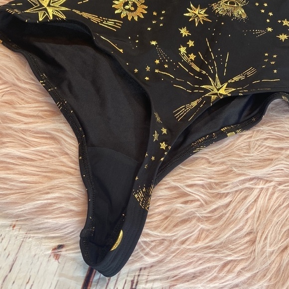 NWT CARBON38 Celestial One Shoulder Bodysuit sz S - Picture 11 of 13